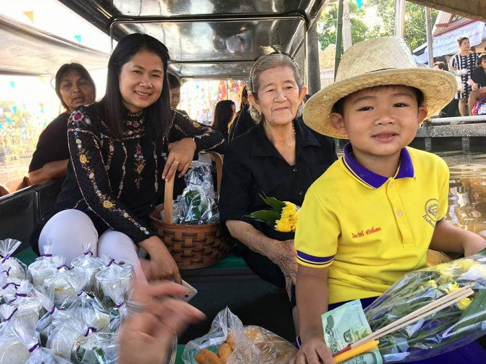 จุดที่ 1 ไปที่ท่าเทียบเรือ ณ วัดสุวรรณาราม