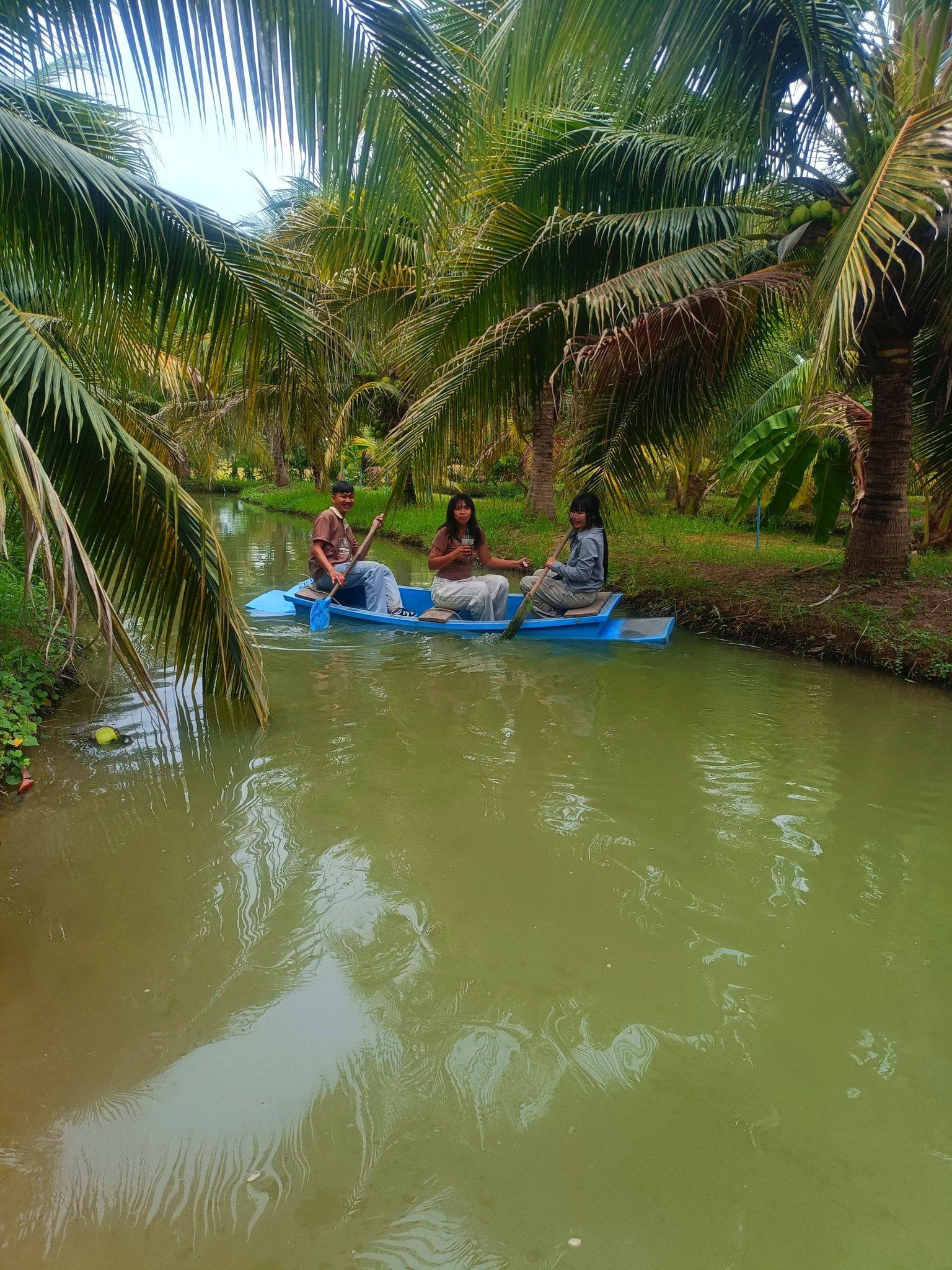 ล่องเรือเรียนรู้สวนมะพร้าว