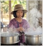 ฐานผ้ามัดย้อม