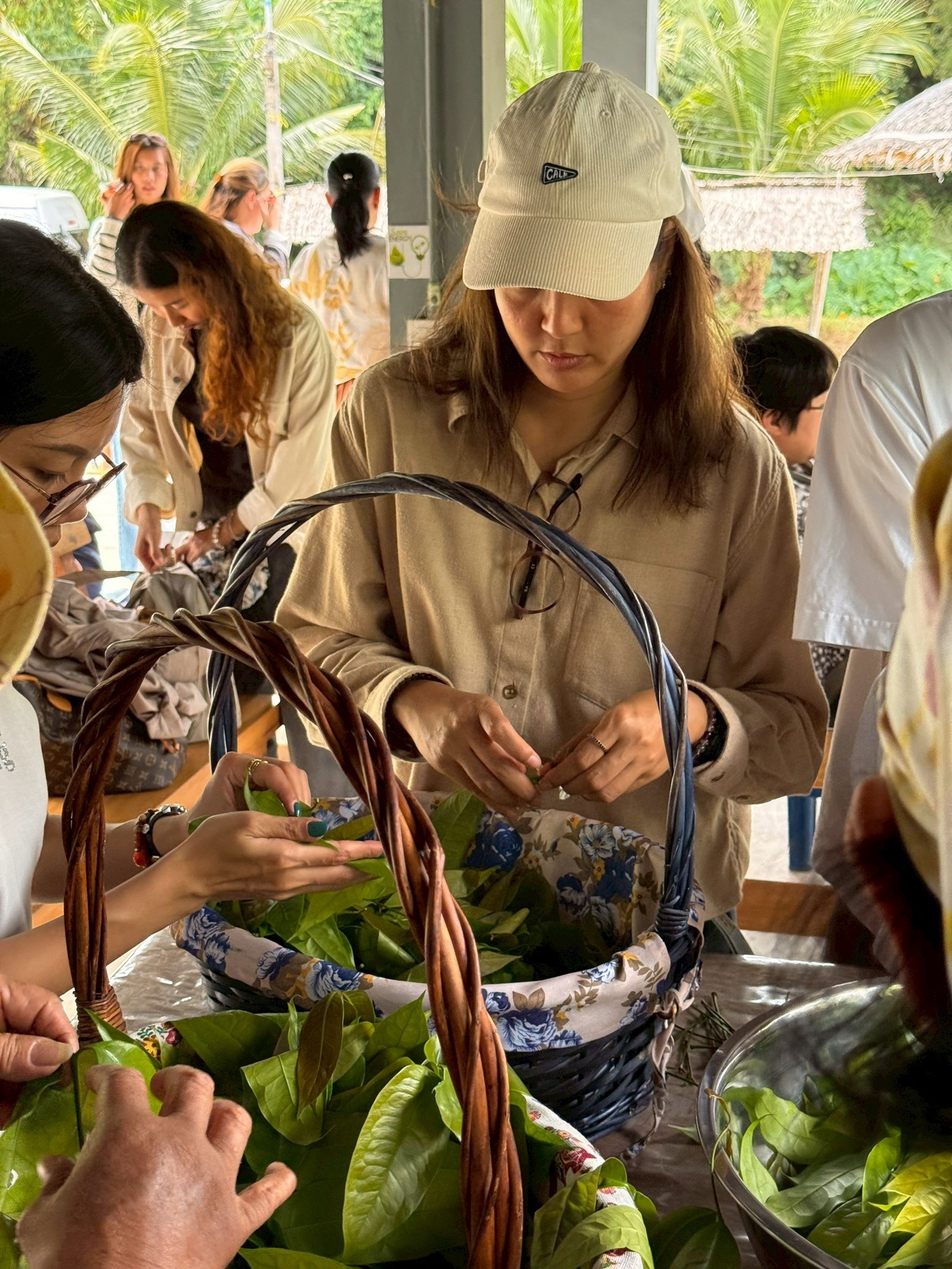 กิจกรรมสอนทำอาหารจากใบเหมียง (Cooking Class)