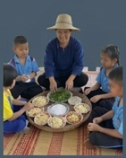 ฐานทำไข่เค็มดินสอพองใบเตย