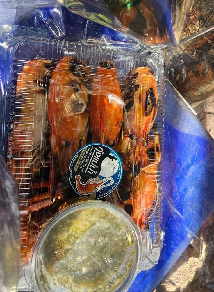 กุ้งแม่น้ำเผา