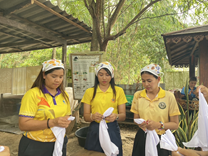 ภาพบรรยากาศ ศูนย์สาธิตวิสาหกิจชุมชนท่าช้างฟื้นฟูเศรษฐกิจ ลำดับที่ 7