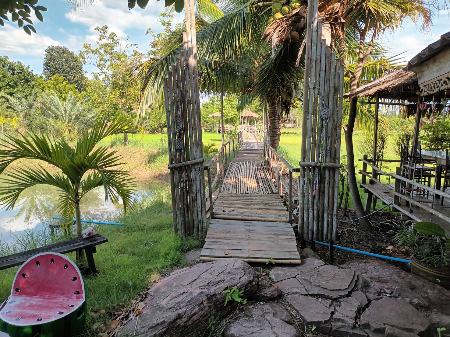 ภาพบรรยากาศ โฮมสเตย์บ้านนาภูคำ จังหวัดอำนาจเจริญ ลำดับที่ 9