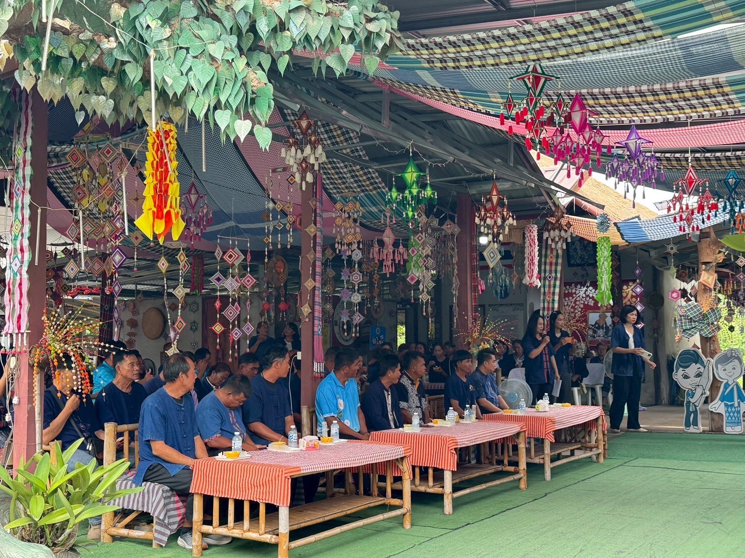 ภาพบรรยากาศ วิสาหกิจชุมชนท่องเที่ยวเชิงวัฒนธรรมไทยพวนโพธิ์ตาก ลำดับที่ 10