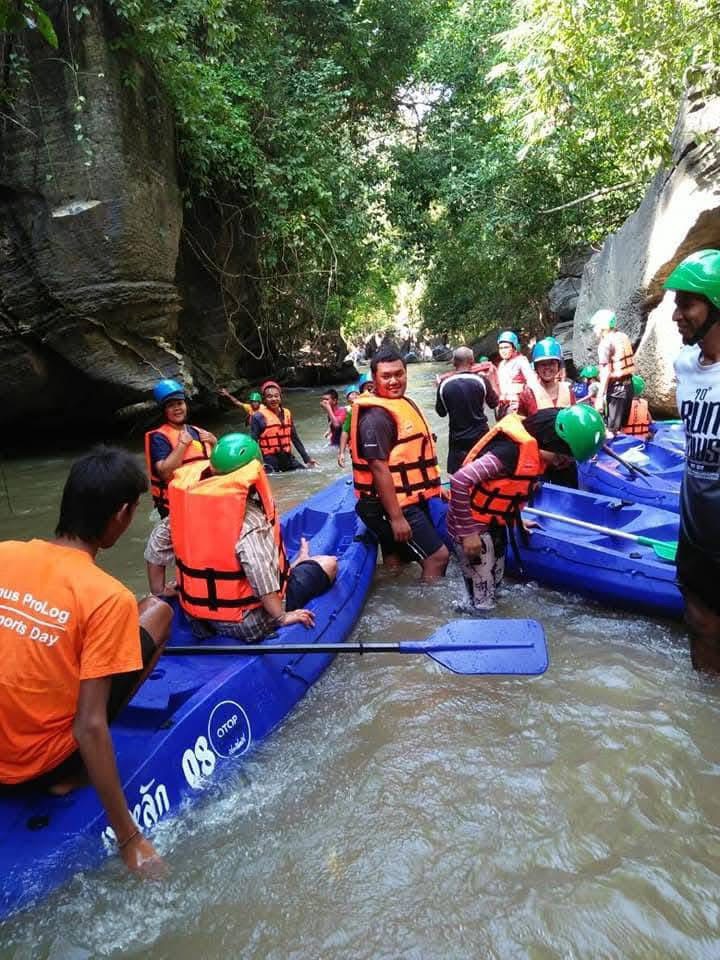 ภาพบรรยากาศ วิสาหกิจชุมชนล่องแก่งบ้านเขาหลัก ลำดับที่ 2