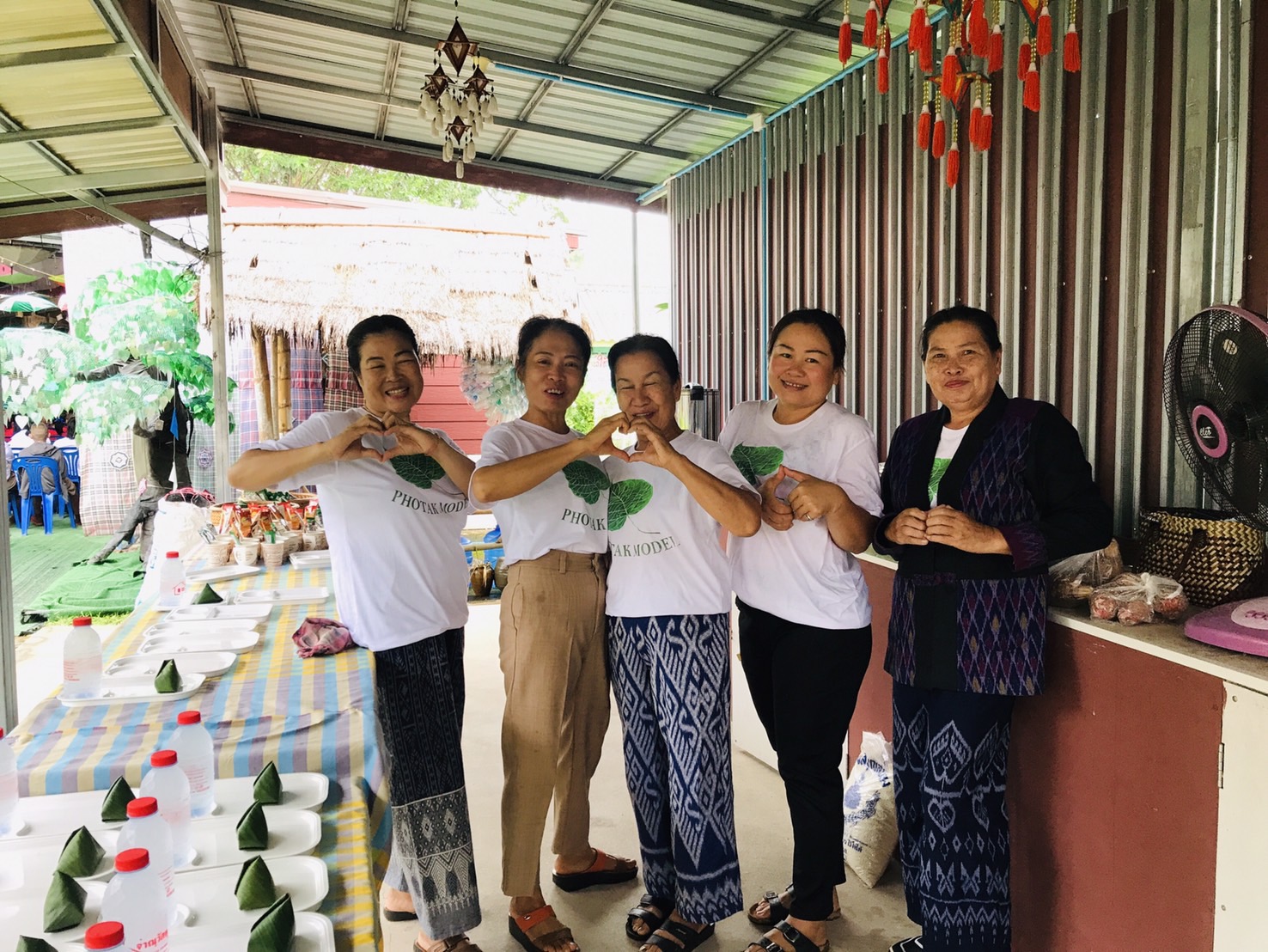 ภาพบรรยากาศ วิสาหกิจชุมชนท่องเที่ยวเชิงวัฒนธรรมไทยพวนโพธิ์ตาก ลำดับที่ 6