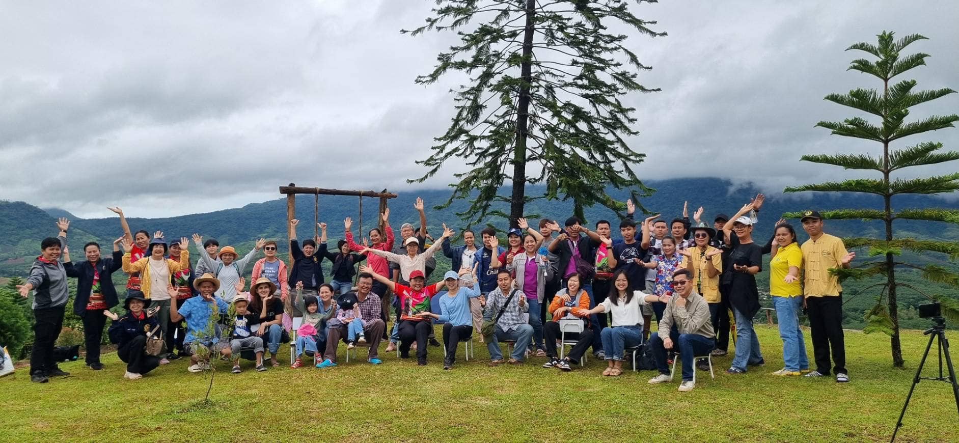 ภาพบรรยากาศ วิสาหกิจกลุ่มท่องเที่ยวเชิงเกษตรและของดีบ้านกลาง ลำดับที่ 7