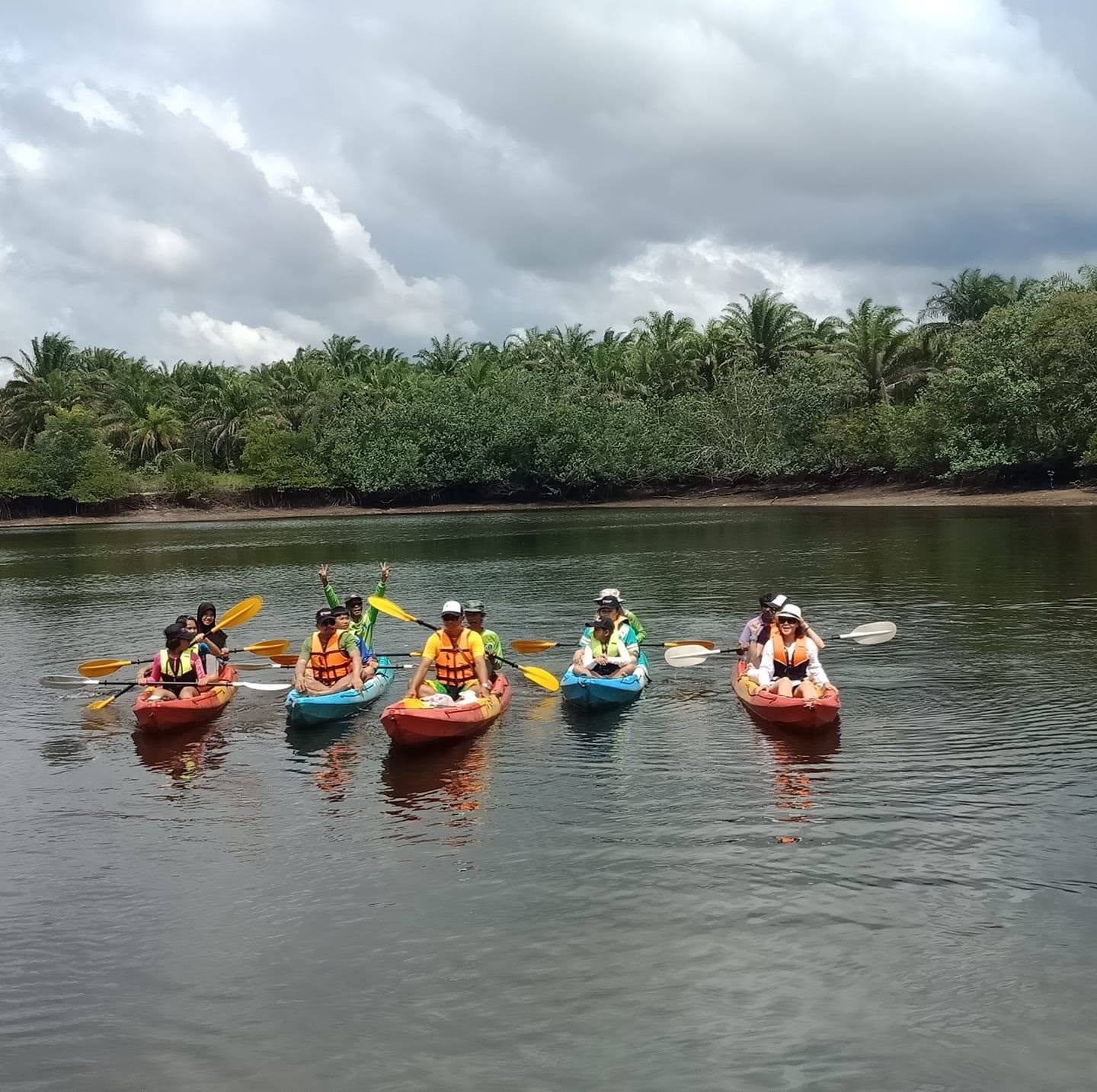 ภาพบรรยากาศ วิสาหกิจชุมชนกลุ่มท่องเที่ยวเชิงเกษตรชุมชนบ้านท่าดินแดง ลำดับที่ 7