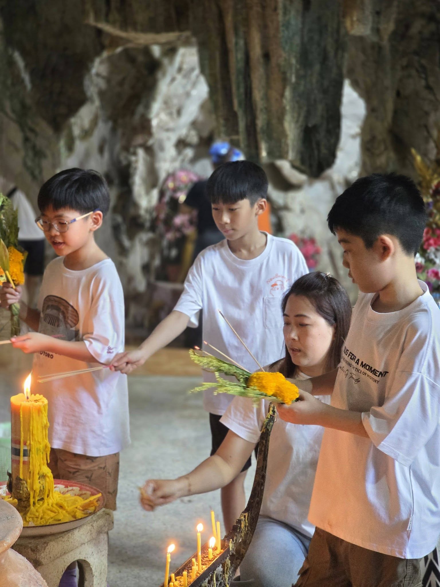 ภาพบรรยากาศ ท่องเที่ยวโดยชุมชนบ้านไร่สะท้อน ถ้ำรงค์ ลำดับที่ 2