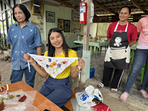 ภาพบรรยากาศ ศูนย์สาธิตวิสาหกิจชุมชนท่าช้างฟื้นฟูเศรษฐกิจ ลำดับที่ 8