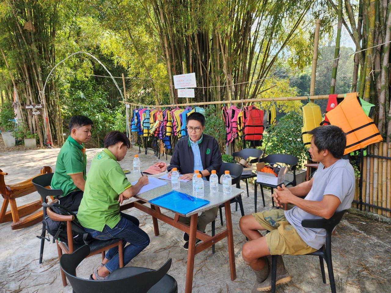 ภาพบรรยากาศ วิสาหกิจชุมชนทวีทรัพย์ฟาร์มเข็กน้อย ลำดับที่ 8