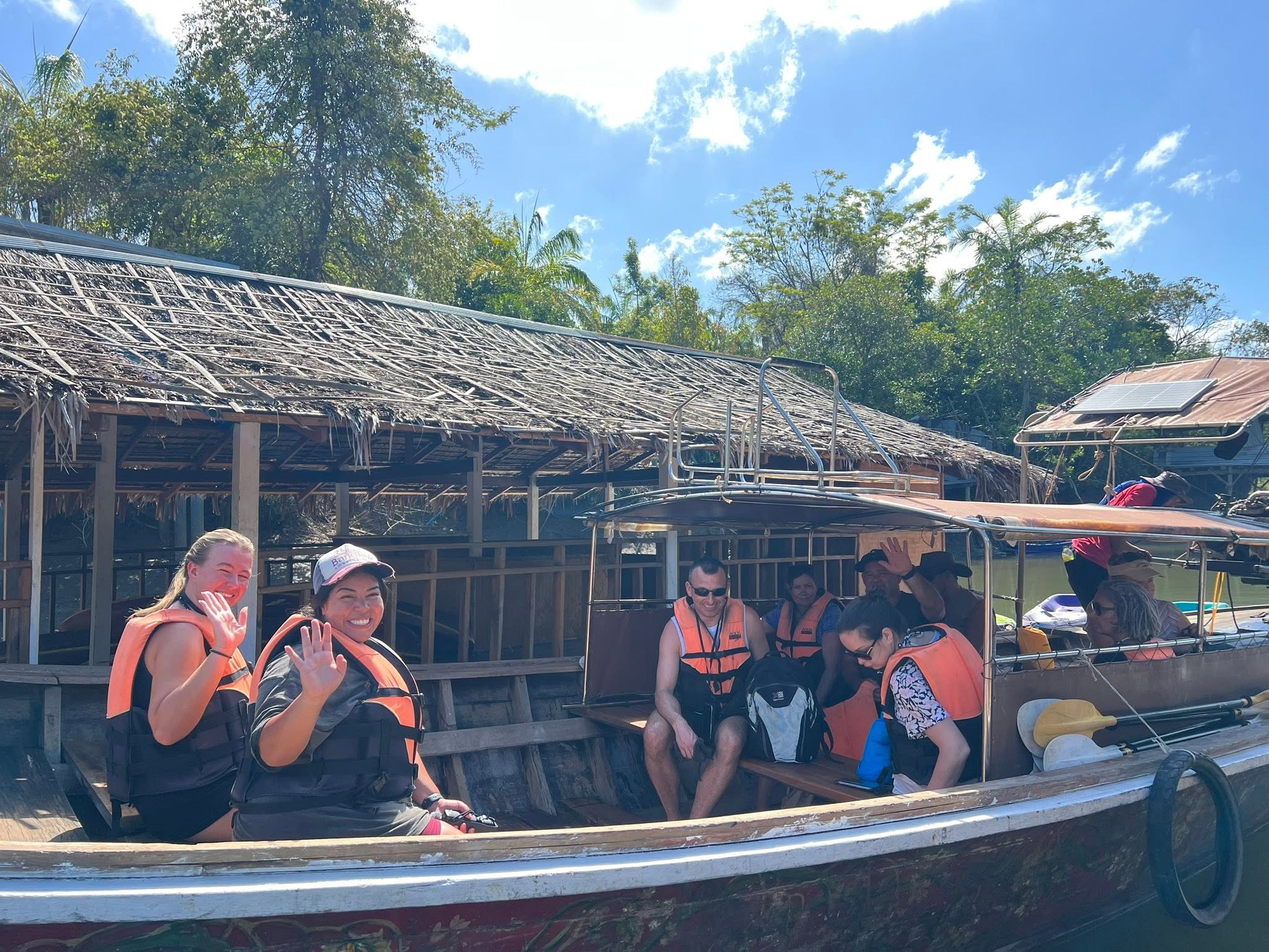 ภาพบรรยากาศ เครือข่ายวิสาหกิจชุมชนการท่องเที่ยวชุมชน (บ้านไหนหนัง) ลำดับที่ 6