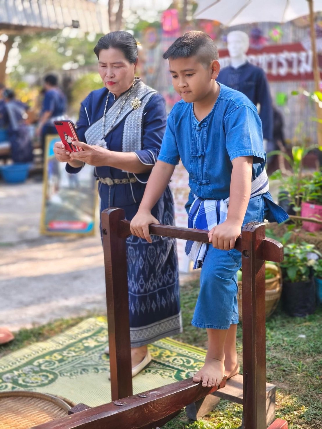 ภาพบรรยากาศ วิสาหกิจชุมชนท่องเที่ยวเชิงวัฒนธรรมไทยพวนโพธิ์ตาก ลำดับที่ 7