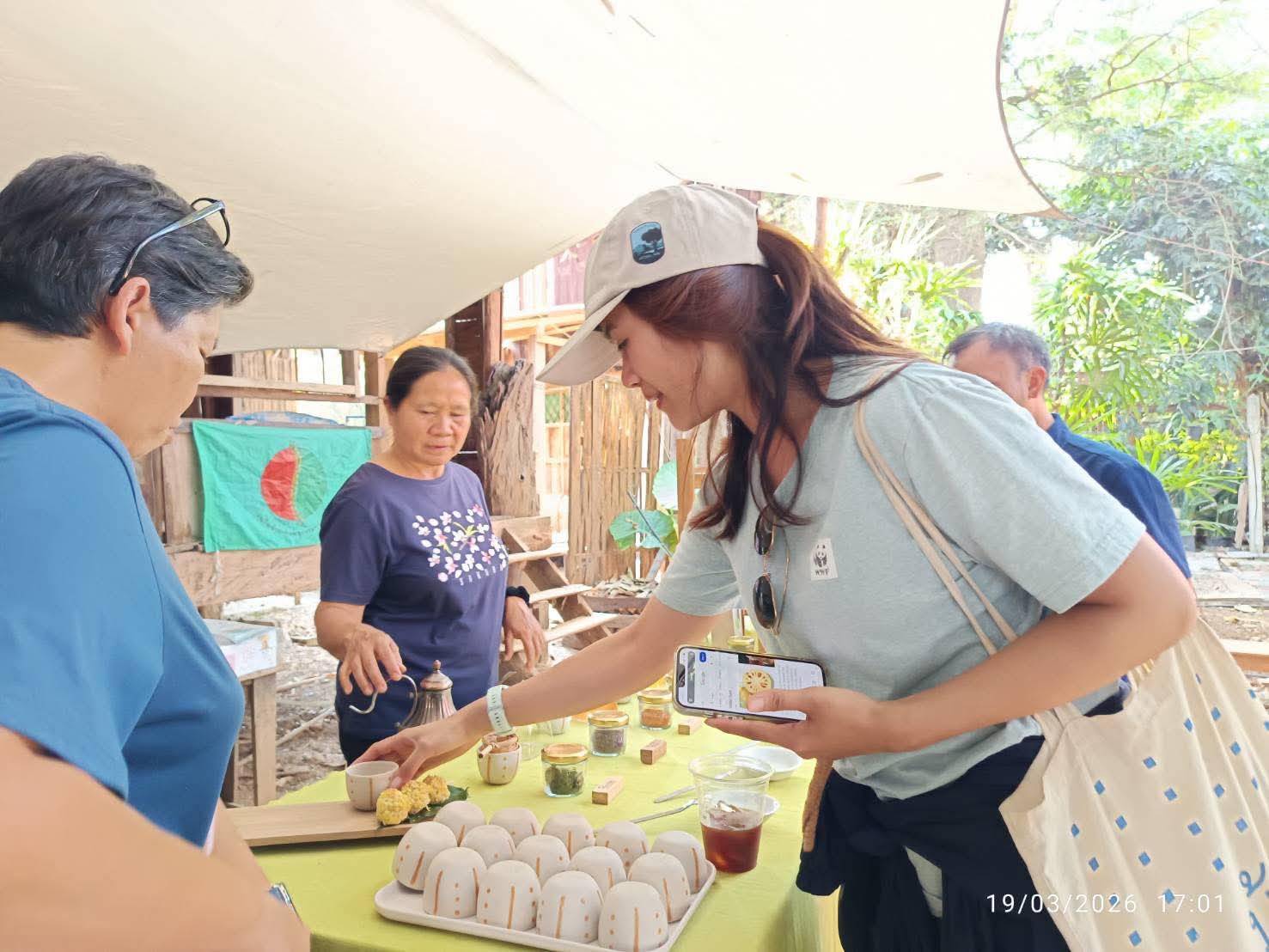 ภาพบรรยากาศ วิสาหกิจชุมชนกลุ่มฮักน้ำจาง ลำดับที่ 5
