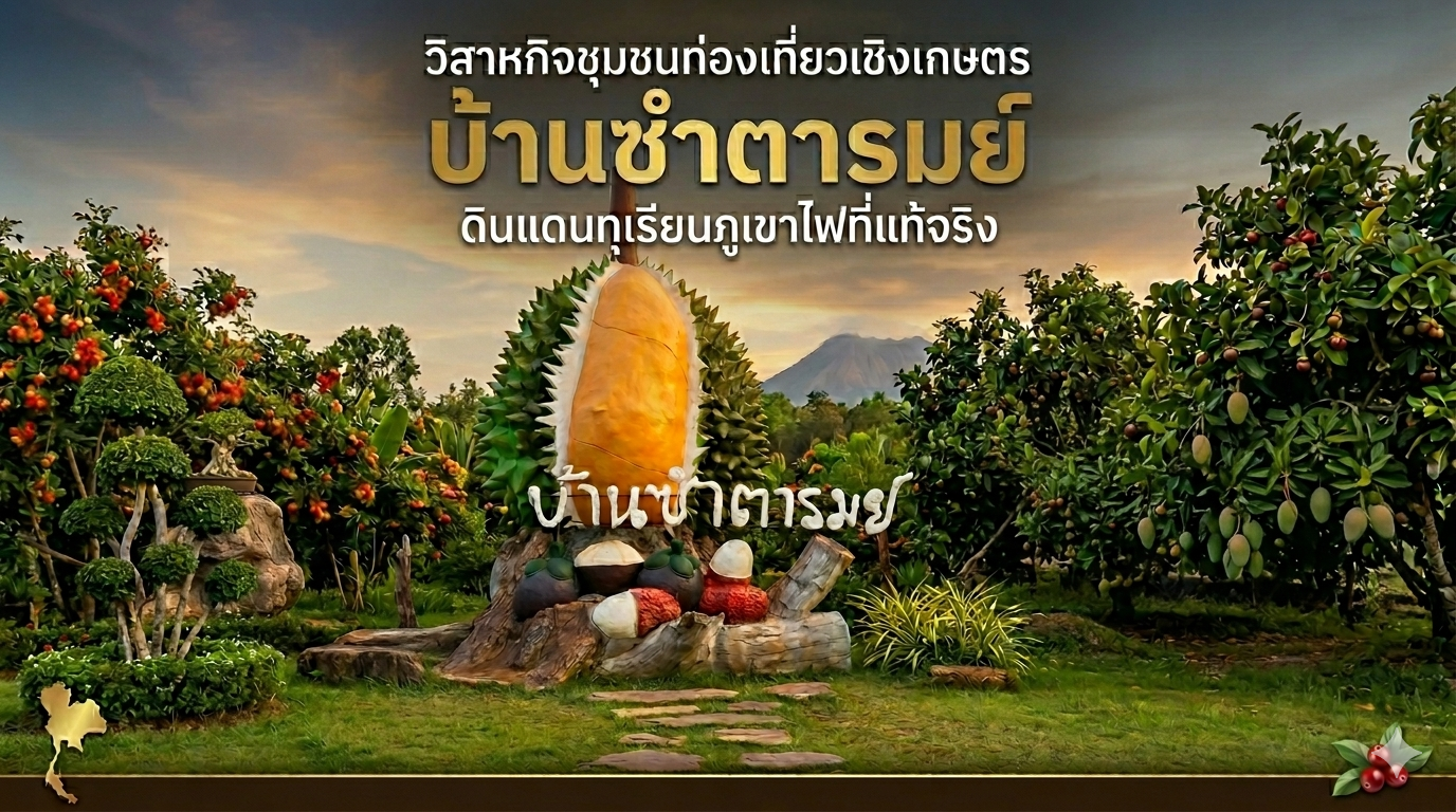 วิสาหกิจชุมชนท่องเที่ยวเชิงเกษตรบ้านซำตารมย์