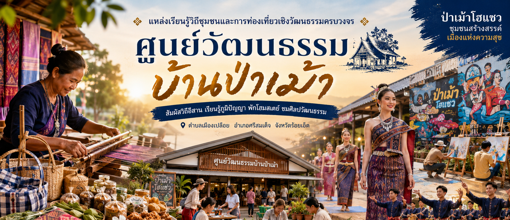ศูนย์วัฒนธรรมบ้านป่าเม้า